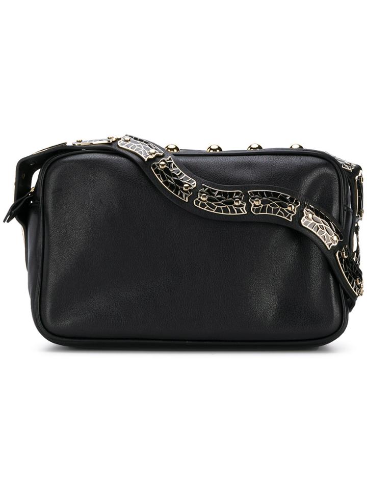 Red Valentino Snake Strap Bag - Black
