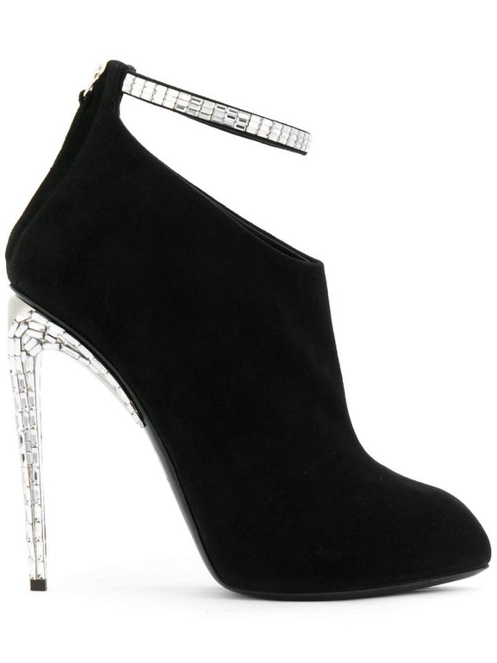 Giuseppe Zanotti X Jennifer Lopez Puchi Booties - Black