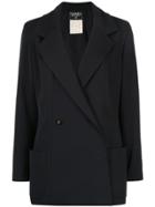 Chanel Vintage Double-breasted Blazer - Blue