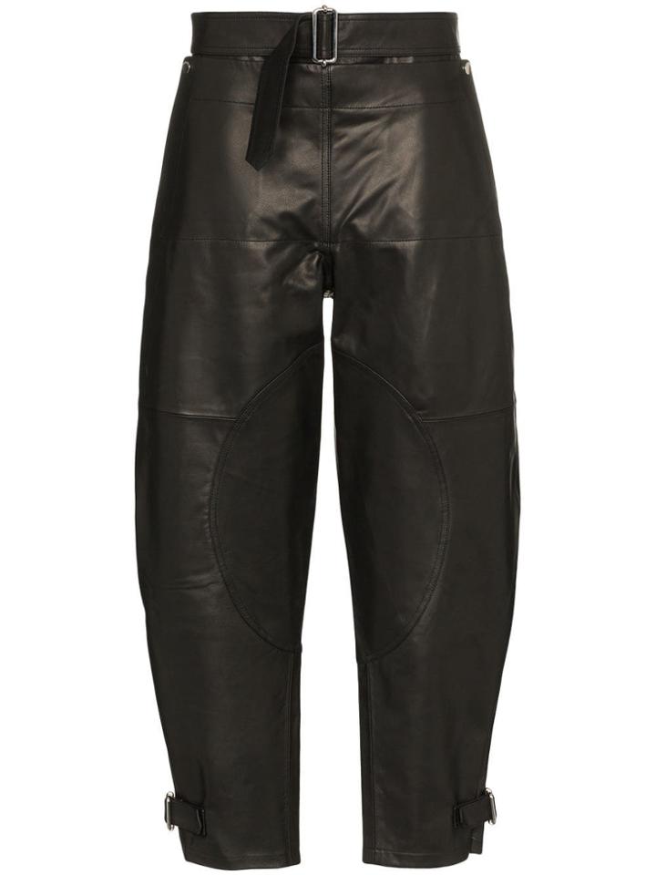 Jw Anderson Jw M Rse Trs Lthr Utility - Black