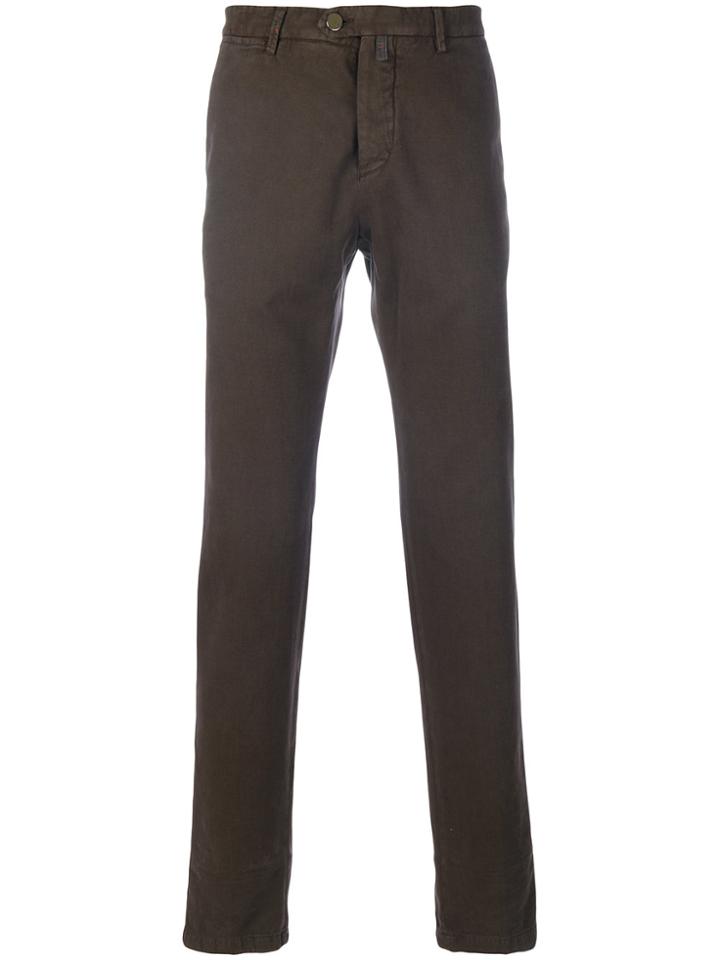 Kiton Straight Jeans - Brown