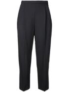Delpozo Tailored Fitted Trousers - Blue