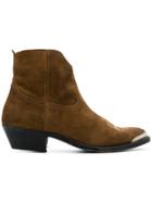 Golden Goose Deluxe Brand Ankle Cowboy Boots - Brown