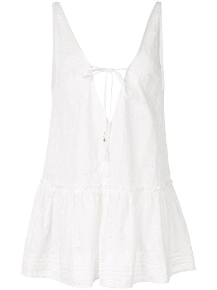 Suboo Embroidered Cover-up - White