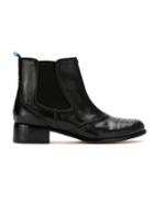 Blue Bird Shoes York Leather Boots - Black