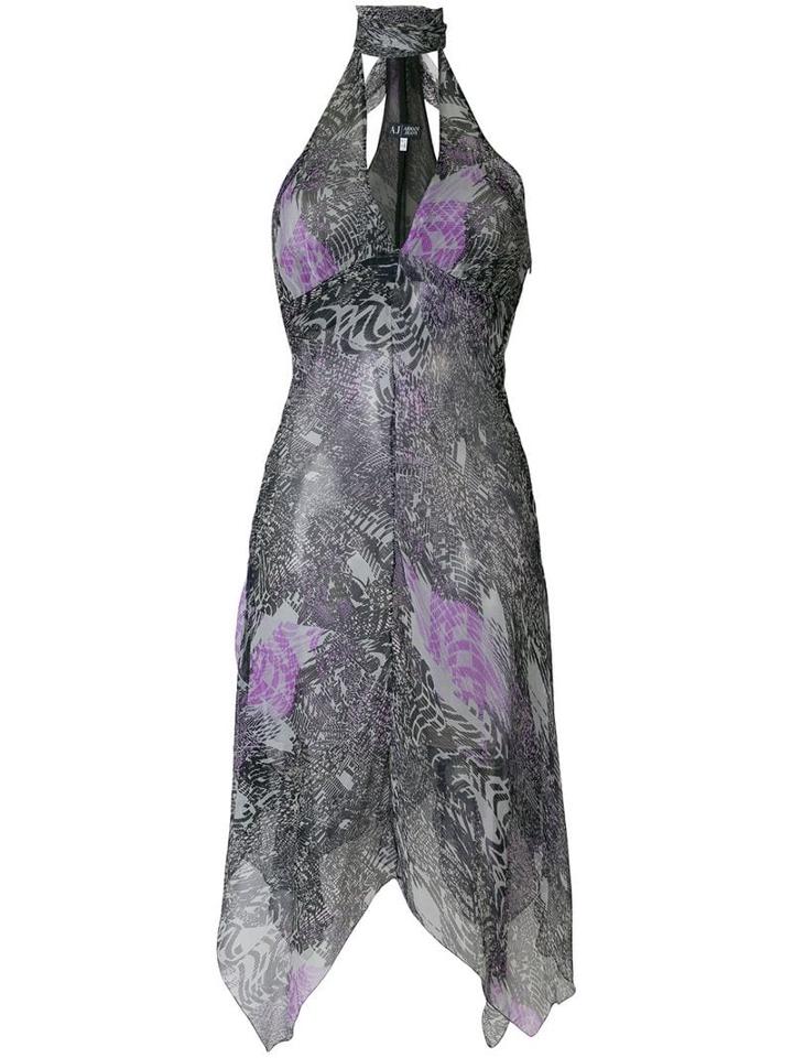 Giorgio Armani Pre-owned Halterneck Dress - Pink
