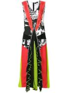 Versus Long Printed Dress - Multicolour