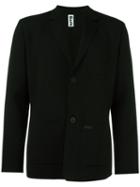 Bark Buttoned Blazer, Men's, Size: Small, Black, Merino