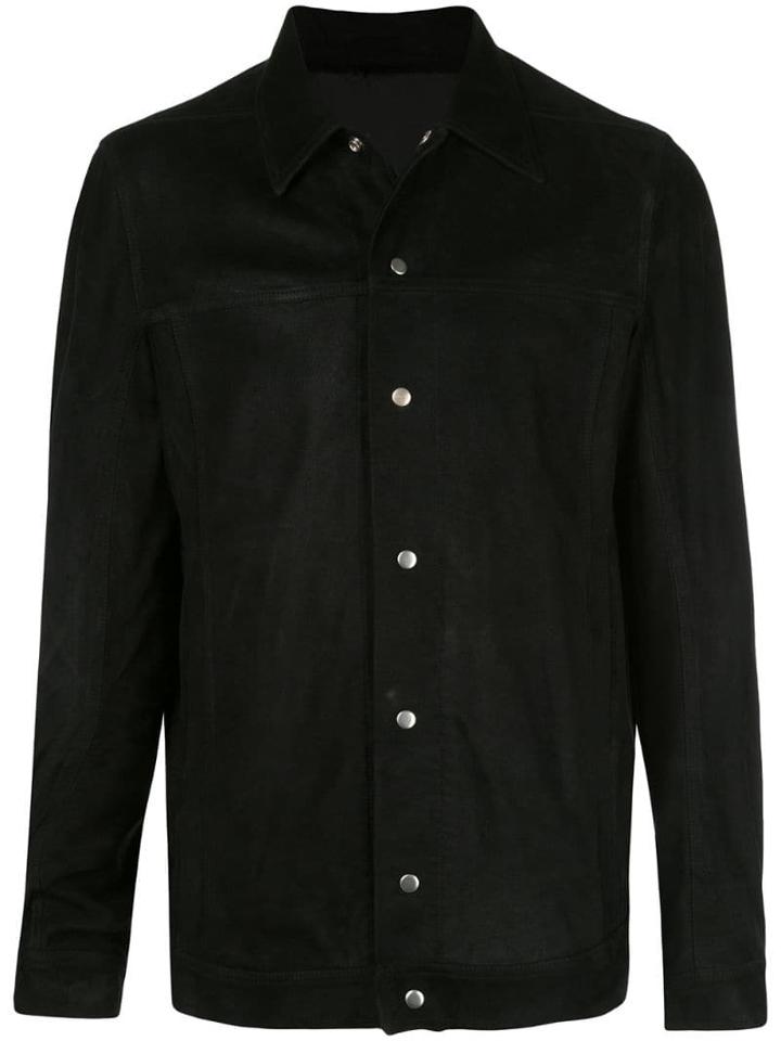 Rick Owens Button-up Jacket - Black