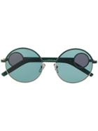 Marni Eyewear Round Frame Sunglasses - Green