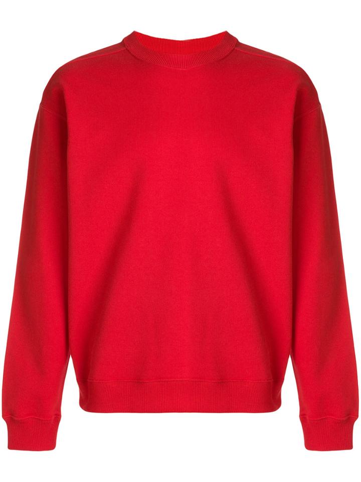 Futur Crew Neck Sweatshirt - Red