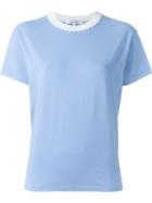 Carven Faux Pearl Detail T-shirt
