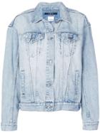 Ksubi Boxy Fit Stonewashed Jacket - Blue