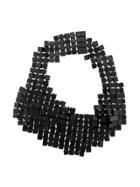 Monies Multi Cube Statement Necklace - Black