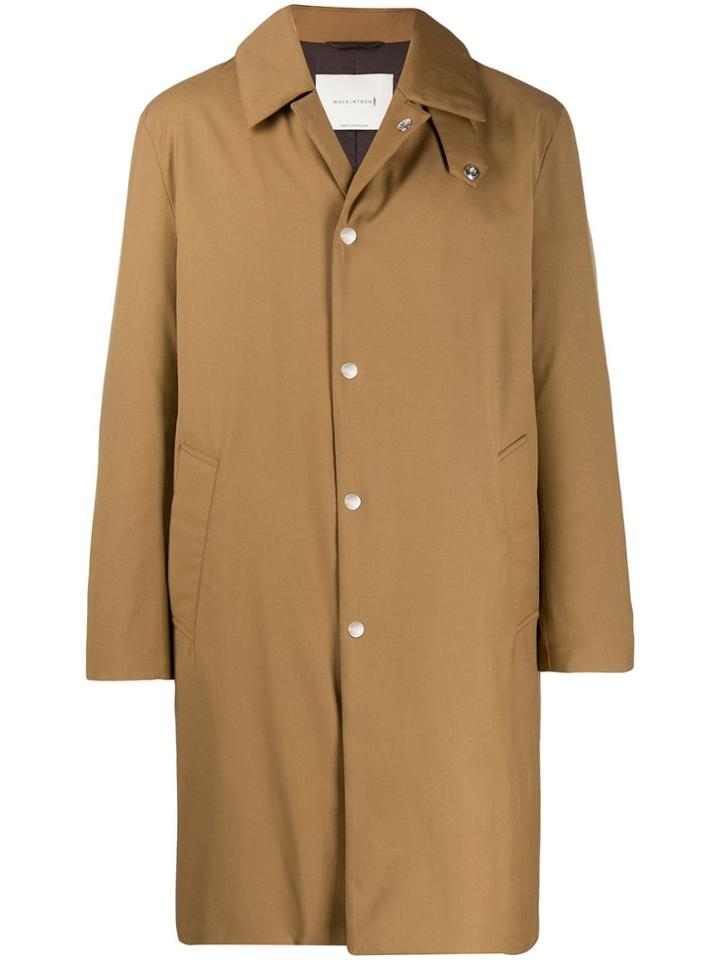 Mackintosh Dunkeld Camel Storm System Wool Thindown 3/4 Coat Gm-1001td