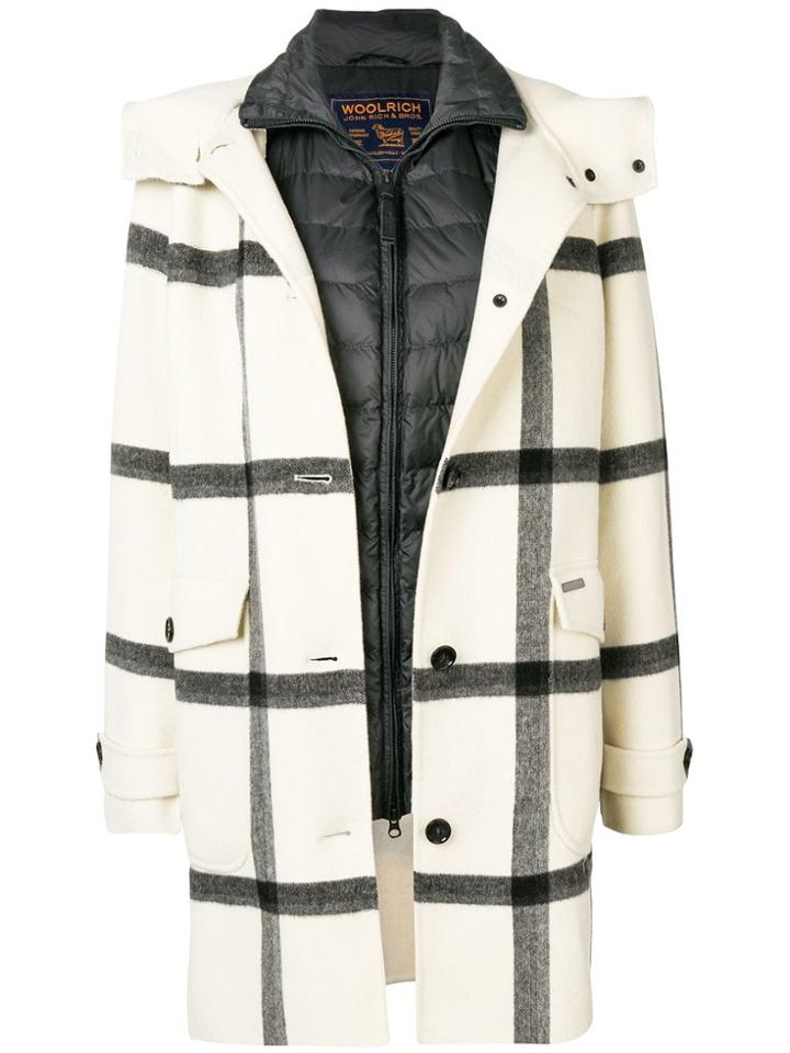 Woolrich Reversible Down Gilet - White