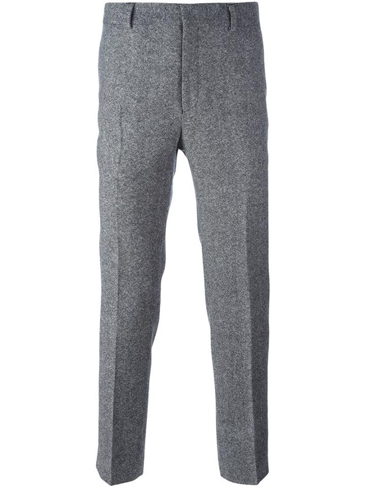 Harmony Paris 'peter' Tailored Trousers, Men's, Size: 46, Grey, Viscose/wool