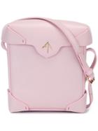 Manu Atelier Mini 'pristine' Bag - Pink & Purple