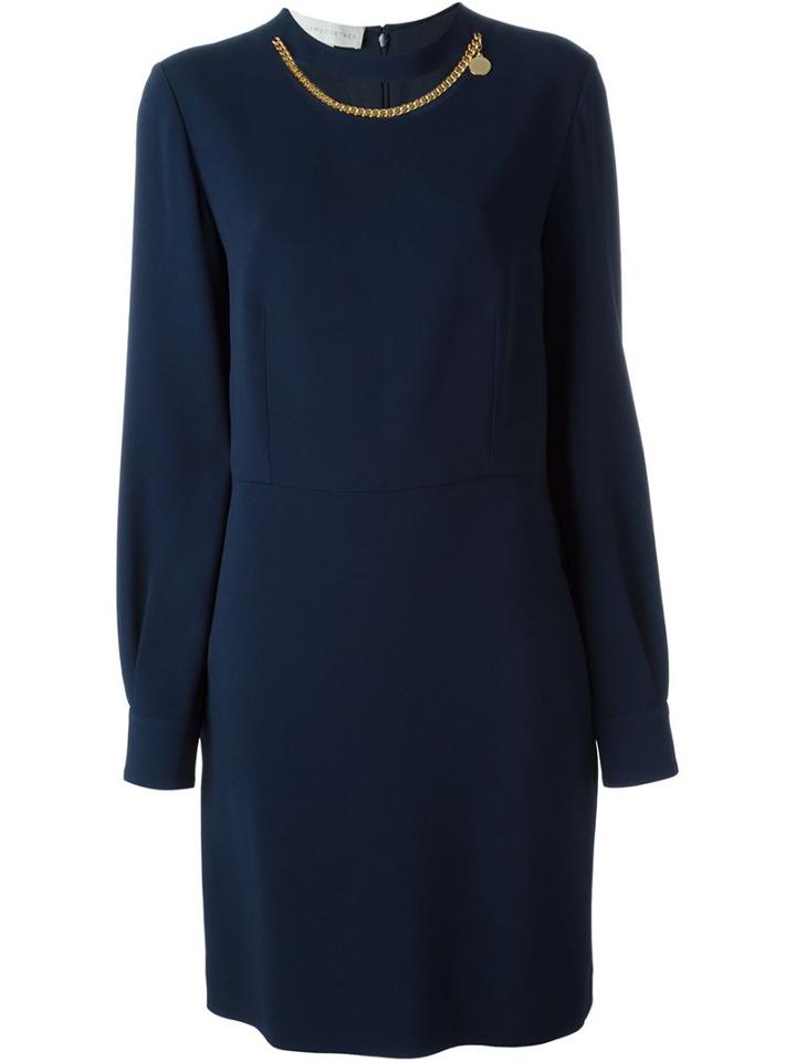 Stella Mccartney Slit And Chain Dress