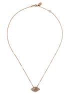 Carbon & Hyde 14kt Rose Gold Diamond Drishti Evil Eye Necklace