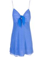 Alice+olivia Roe Mini Dress - Blue