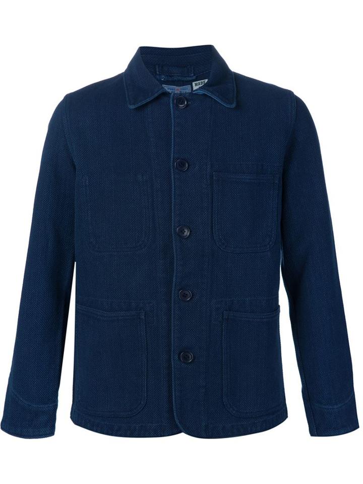 Blue Blue Japan Buttoned Chore Jacket