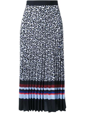 Mother Of Pearl Printed Pleated Skirt