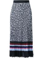 Mother Of Pearl Printed Pleated Skirt