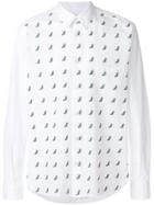Jimi Roos Crock Embroidered Shirt - White