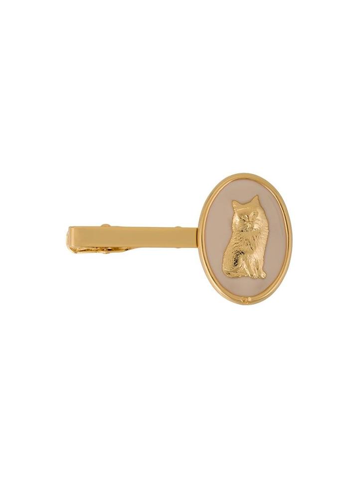 Theatre Products Owl Motif Brooche, Women's, Metallic