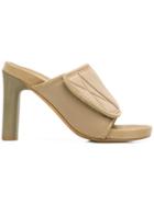 Yeezy Block Heel Sandals - Brown