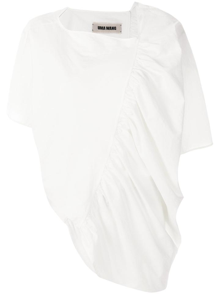 Uma Wang Flared Style T-shirt - White