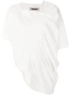 Uma Wang Flared Style T-shirt - White