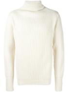 Andersen-andersen Roll Neck Jumper, Men's, Size: Medium, Nude/neutrals, Wool