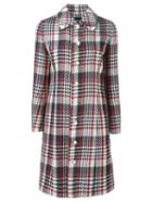 Comme Des Garcons Vintage Tartan Checked Coat