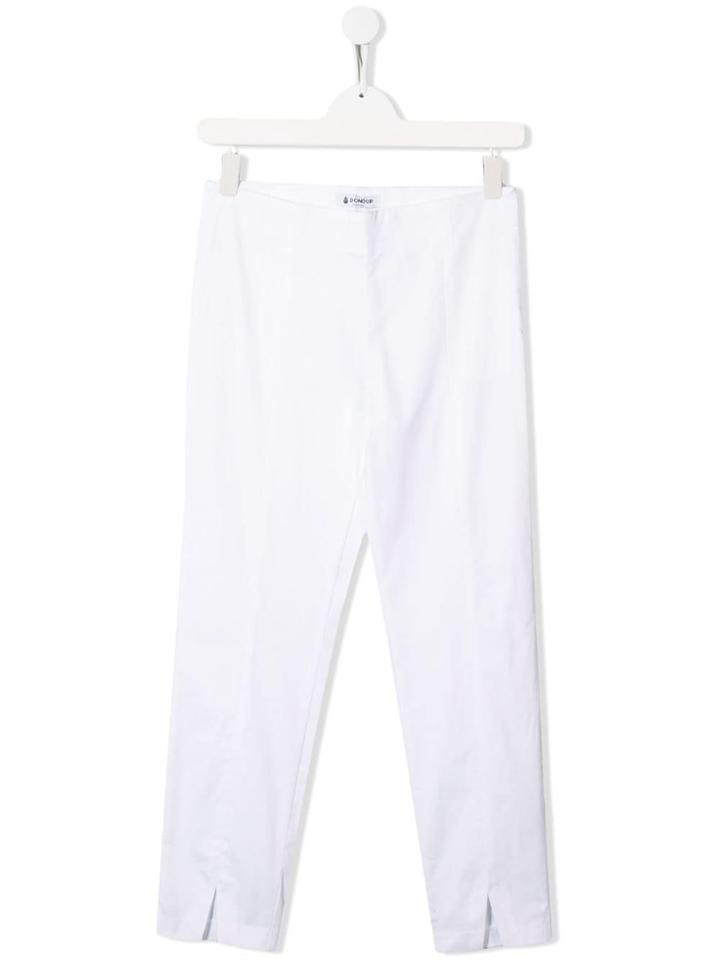 Dondup Kids Front Slit Leggings - White