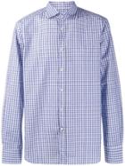 Corneliani Gingham Print Shirt - Blue