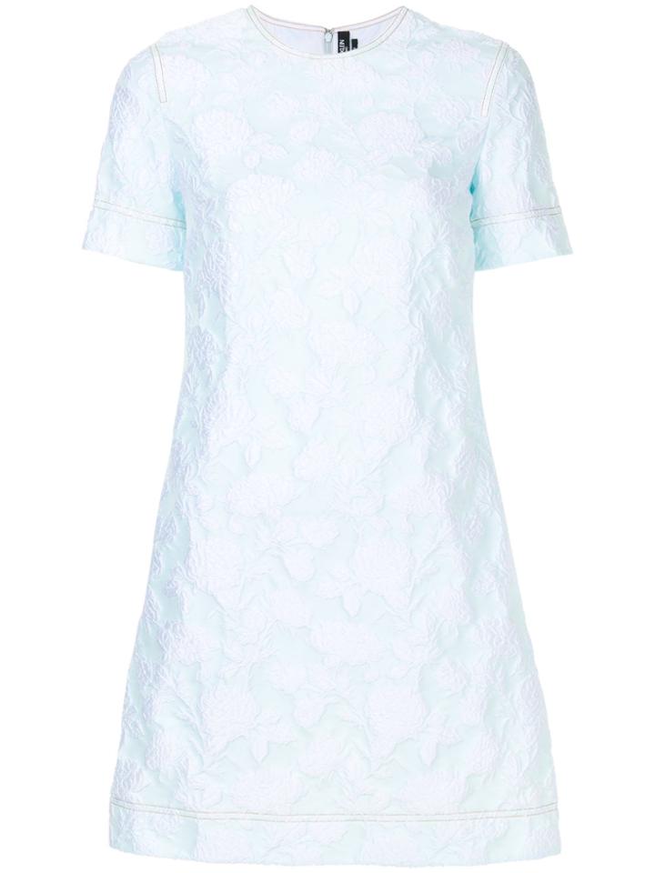 Calvin Klein 205w39nyc Textured T-shirt Dress - Blue