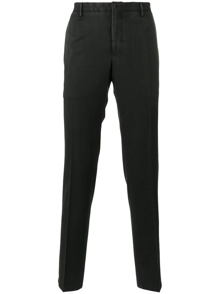 Boglioli Tailored Trousers, Men's, Size: 50, Black, Wool