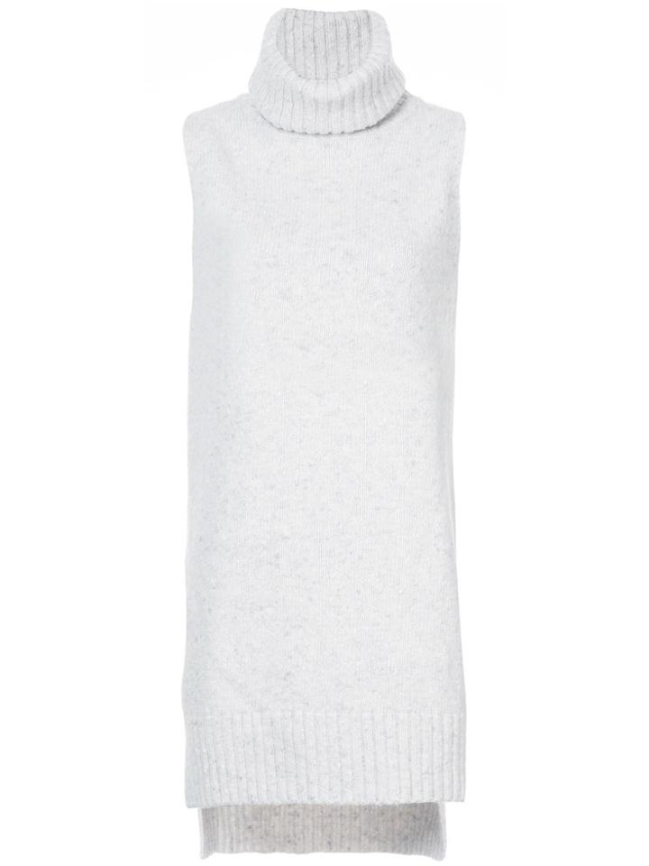 Adam Lippes Sleeveless Roll Neck Jumper - Nude & Neutrals