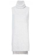 Adam Lippes Sleeveless Roll Neck Jumper - Nude & Neutrals