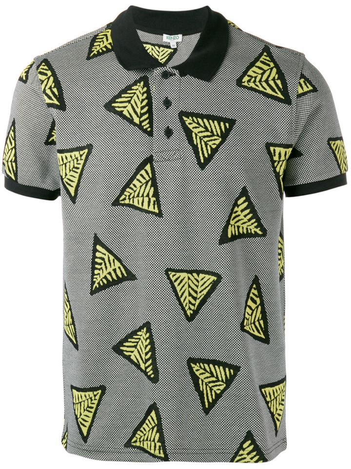 Kenzo Bermudas Triangle Polo Shirt - Black