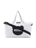 Moschino Kids Logo Bear Printed Bag - Grey