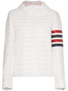 Thom Browne Hooded Down-filled Jacket - White