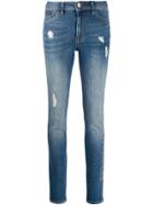 Philipp Plein High Waisted Leggings - Blue