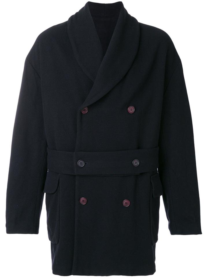 Dolce & Gabbana Vintage Double-breasted Belted Midi Coat - Unavailable
