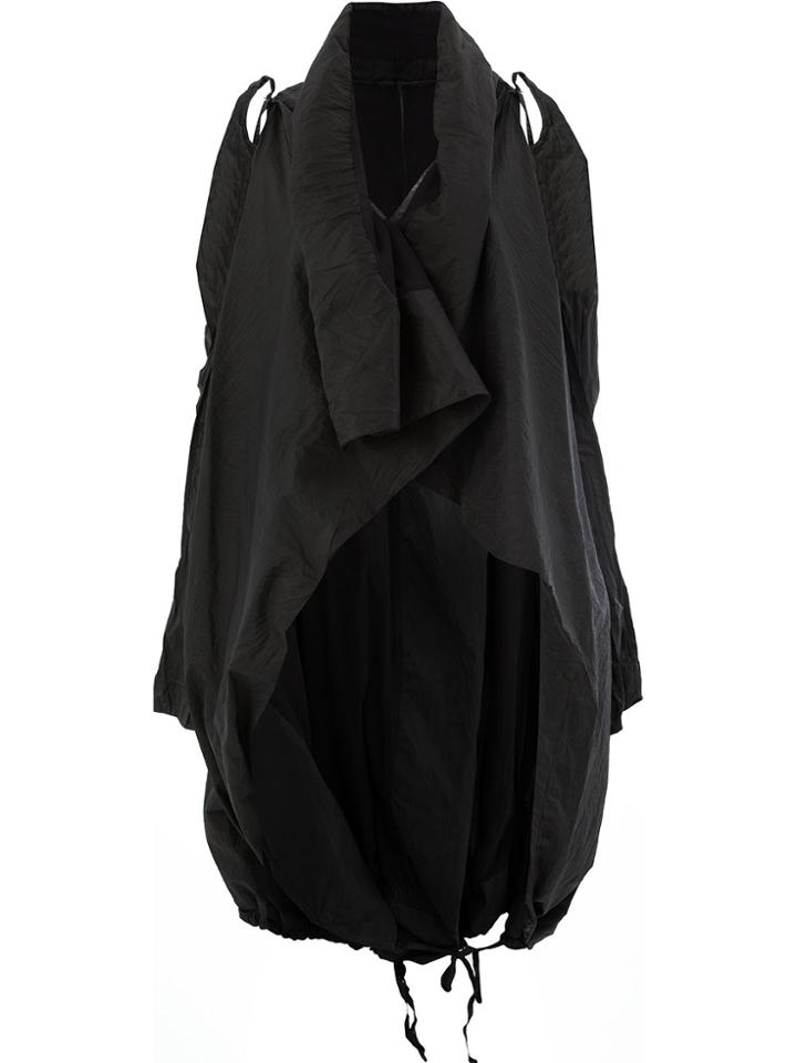 Masnada Asymmetric Jacket - Black