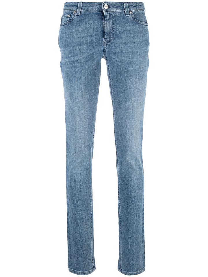 Givenchy - Star Patch Skinny Jeans - Women - Cotton/polyester/spandex/elastane - 34, Blue, Cotton/polyester/spandex/elastane