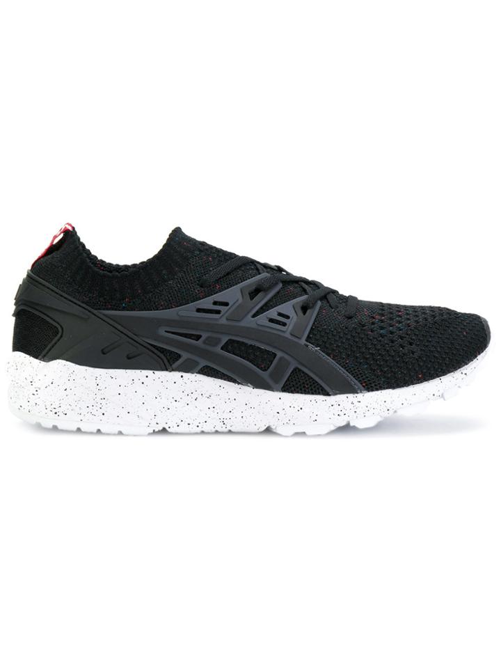 Asics Ridged Sole Sneakers - Black