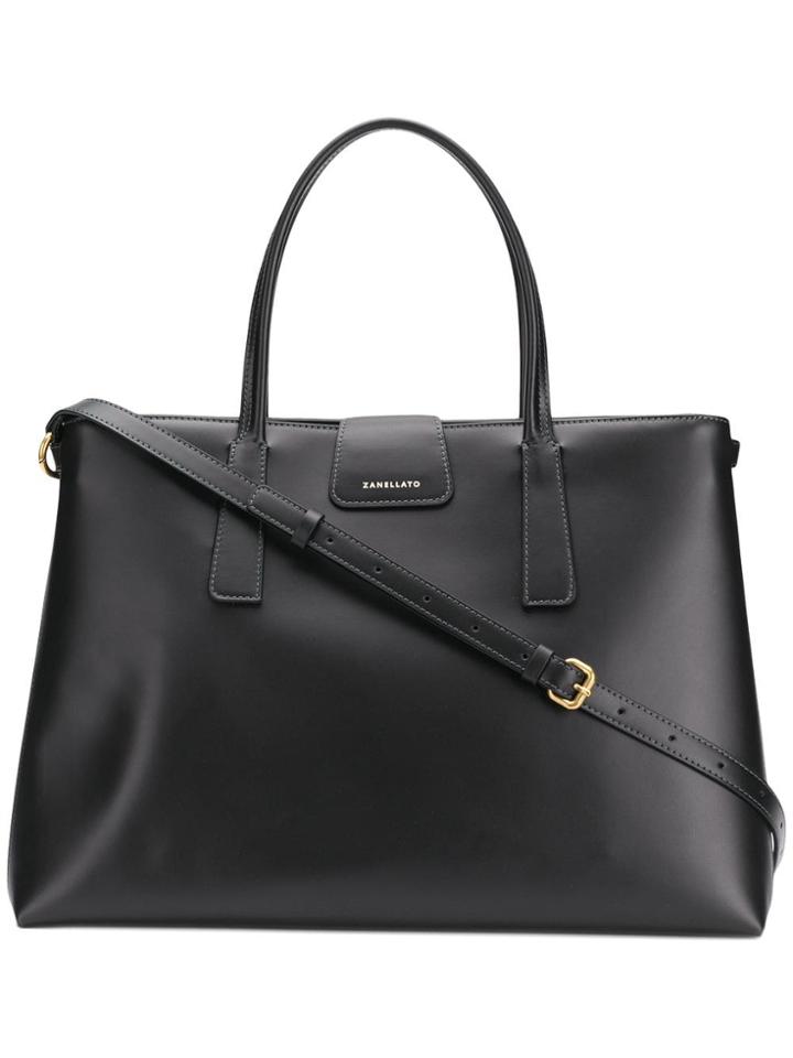 Zanellato Duo Metropolitan Seta Tote - Black